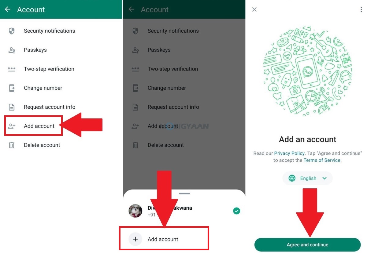 How To Setup Multiple Accounts On WhatsApp