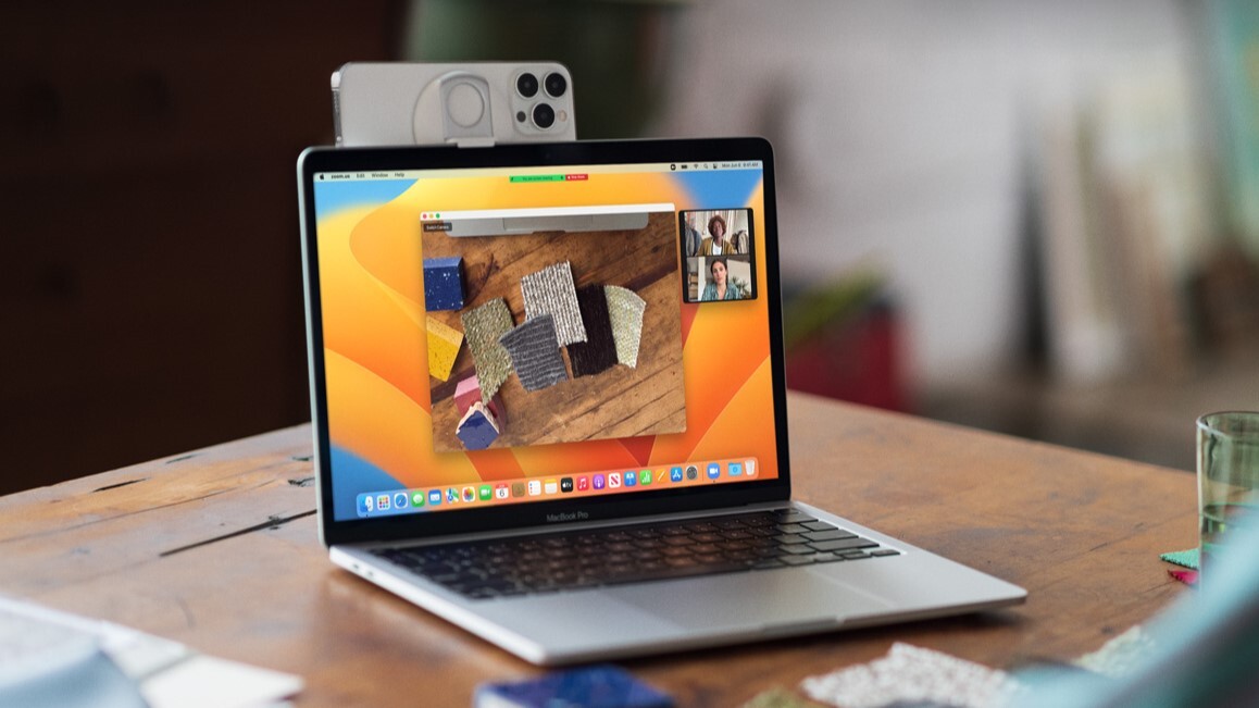 macOS Ventura Continuity Camera