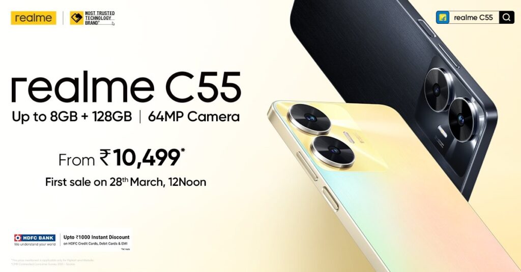 realme C55 India Price