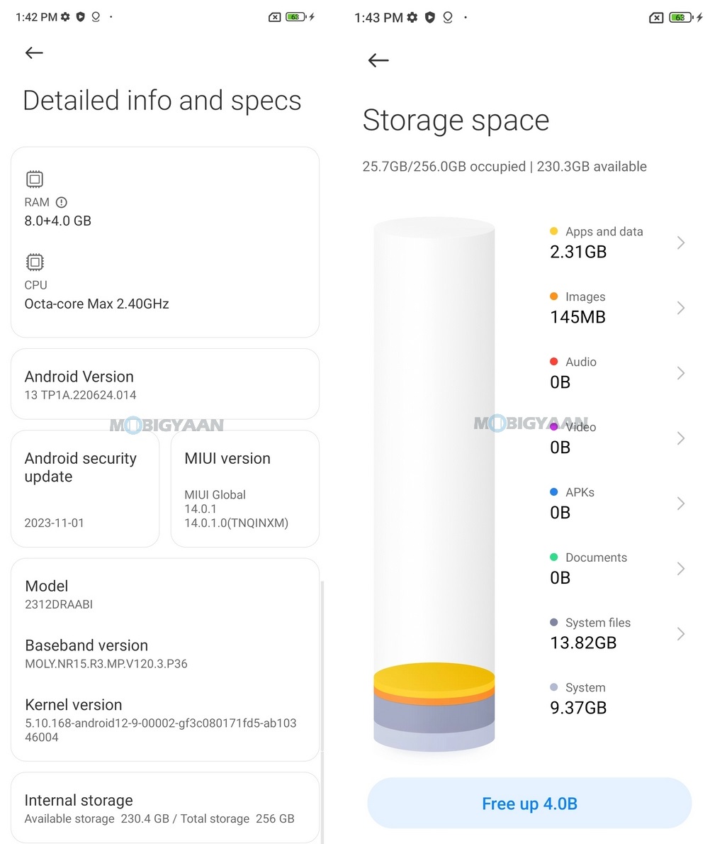 Redmi Note 13 5G Review MIUI 14 Specs CPU RAM Storage